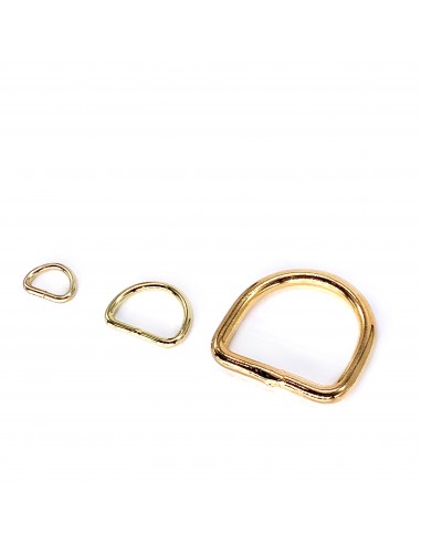 D-Ringe Eisen Gold