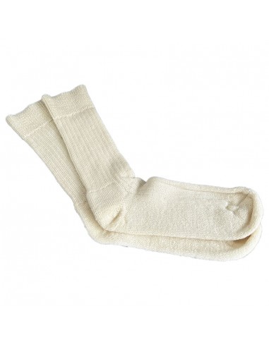 Socken Wolle natur Bund mit Elastan