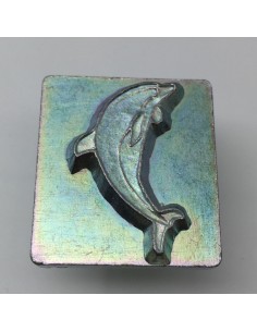 Punzierstempel 3D Delphin