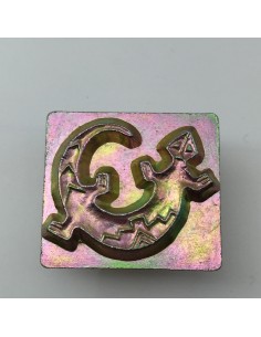 Punzierstempel 3D Echse