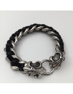 Armband 2 Lilien Kette