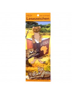 Buchzeichen Felix der Leopard