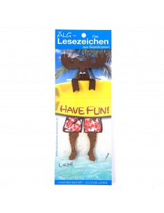 Buchzeichen Elch Have Fun